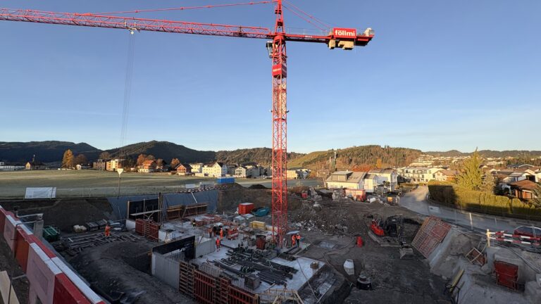 Einsiedeln, Grütlistrasse 12 – Neubau von drei Mehrfamilienhäusern