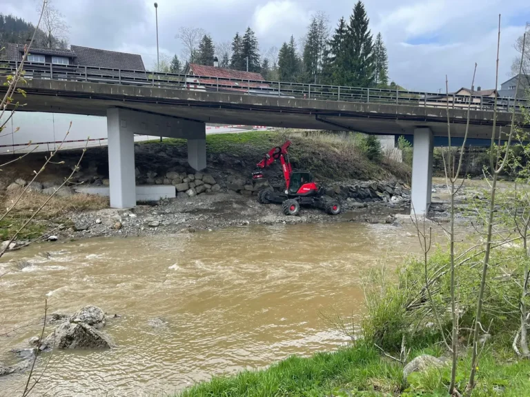 Erdbebenertüchtigung Sihl-Brücke, Schindellegi