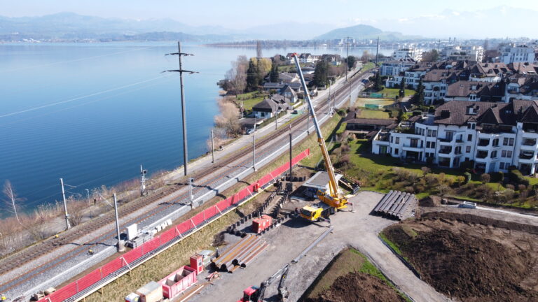 Ausbau Trennsystem,
Bahnhof-Stoglen, Altendorf
