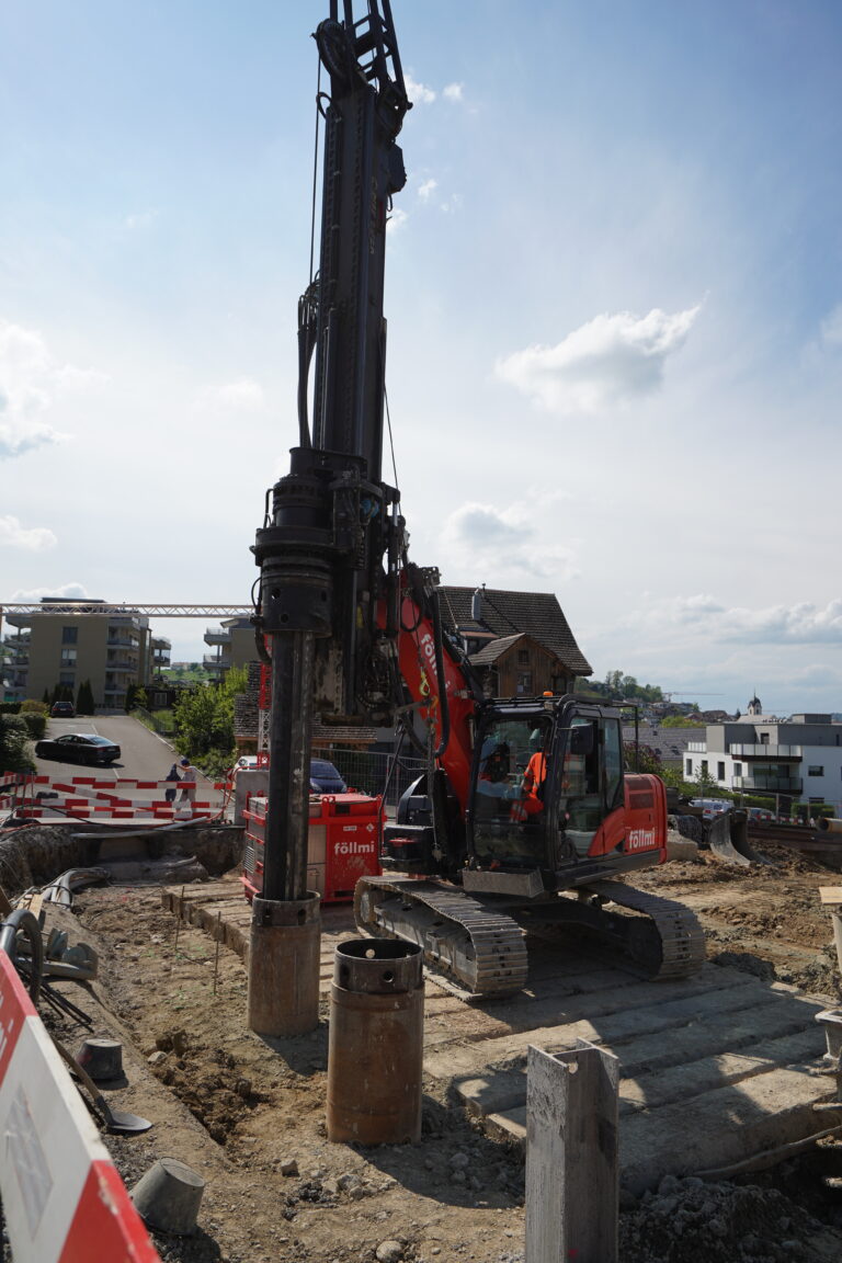 Abbruch, Aushub und Neubau MFH, Fällmisstrasse 23. Wilen