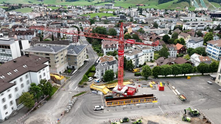 Neubau Überführung aus UHFB, Eisenbahnstrasse, Einsiedeln